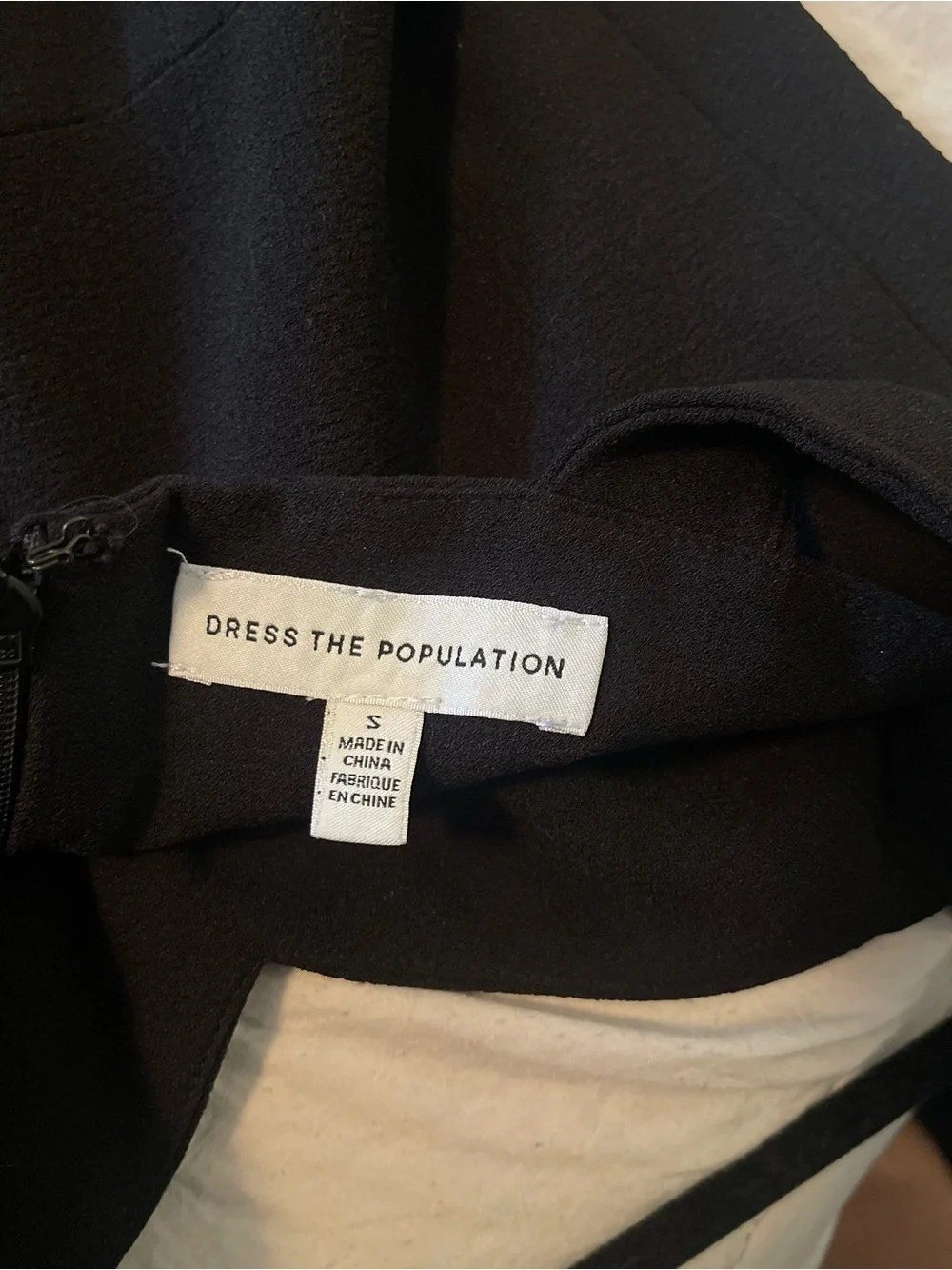 Dress the Population Nicole Sweetheart Neckline Black Bodycon Midi Dress - Picture 4 of 4